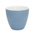 GreenGate Latte Cup Becher 'Alice' sky blue